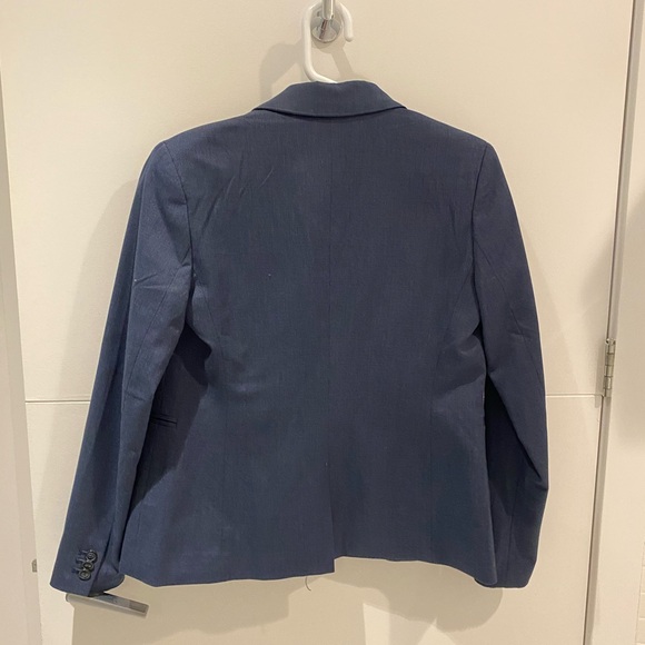 Navy banana republic blazer size 2 - Picture 3 of 3